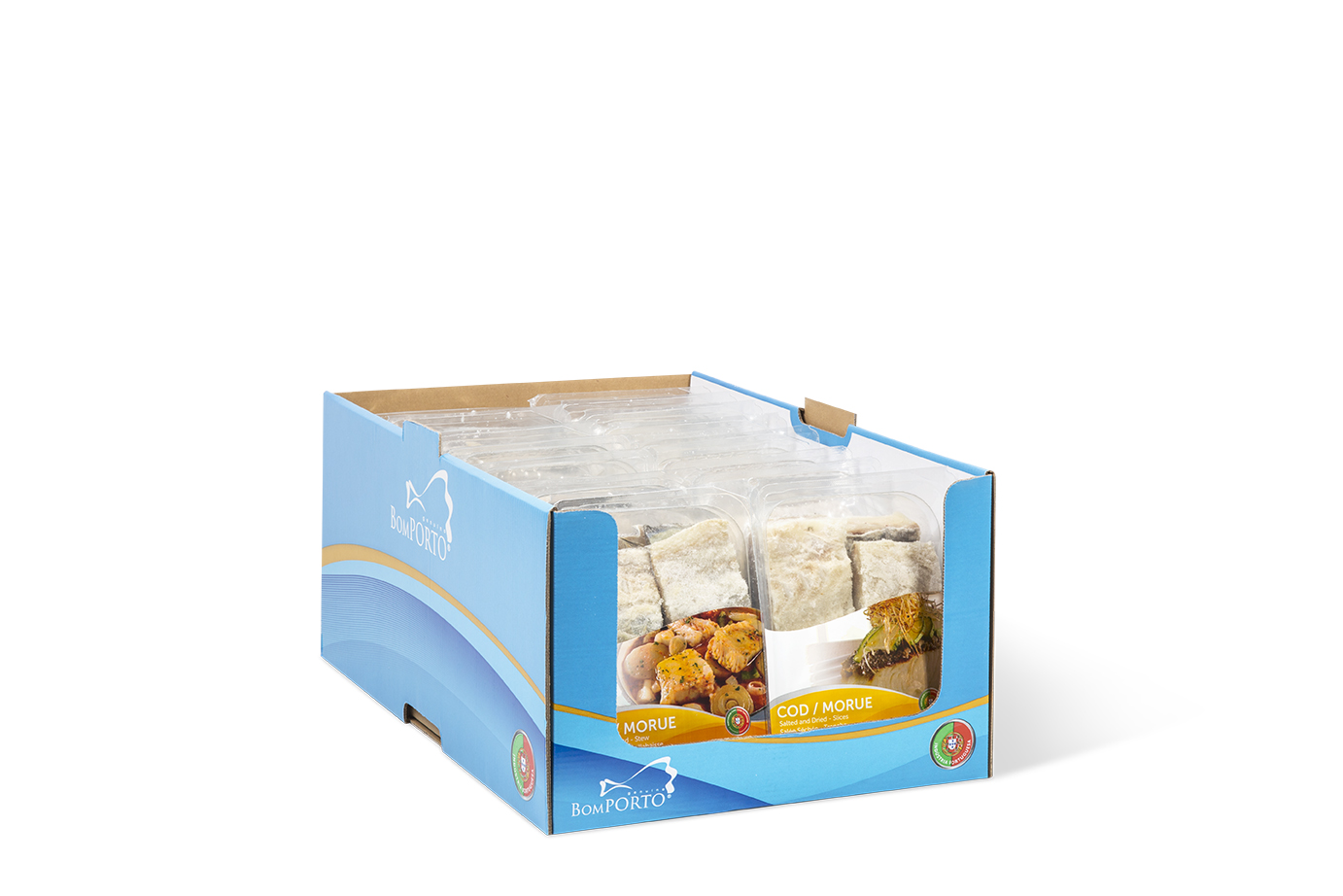 Shredded Cod 1 Lb - BomPORTO