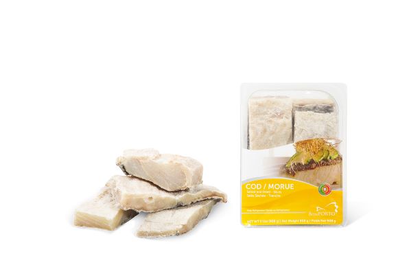 NORWEGIAN SALTED COD - SLICES DISPLAY