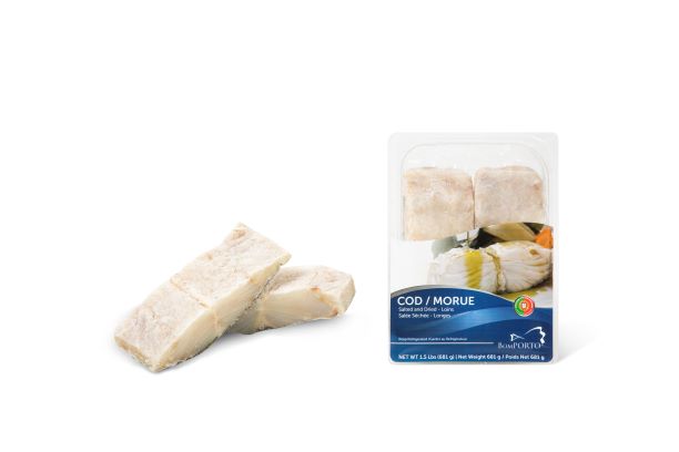 NORWEGIAN SALTED COD - LOINS DISPLAY