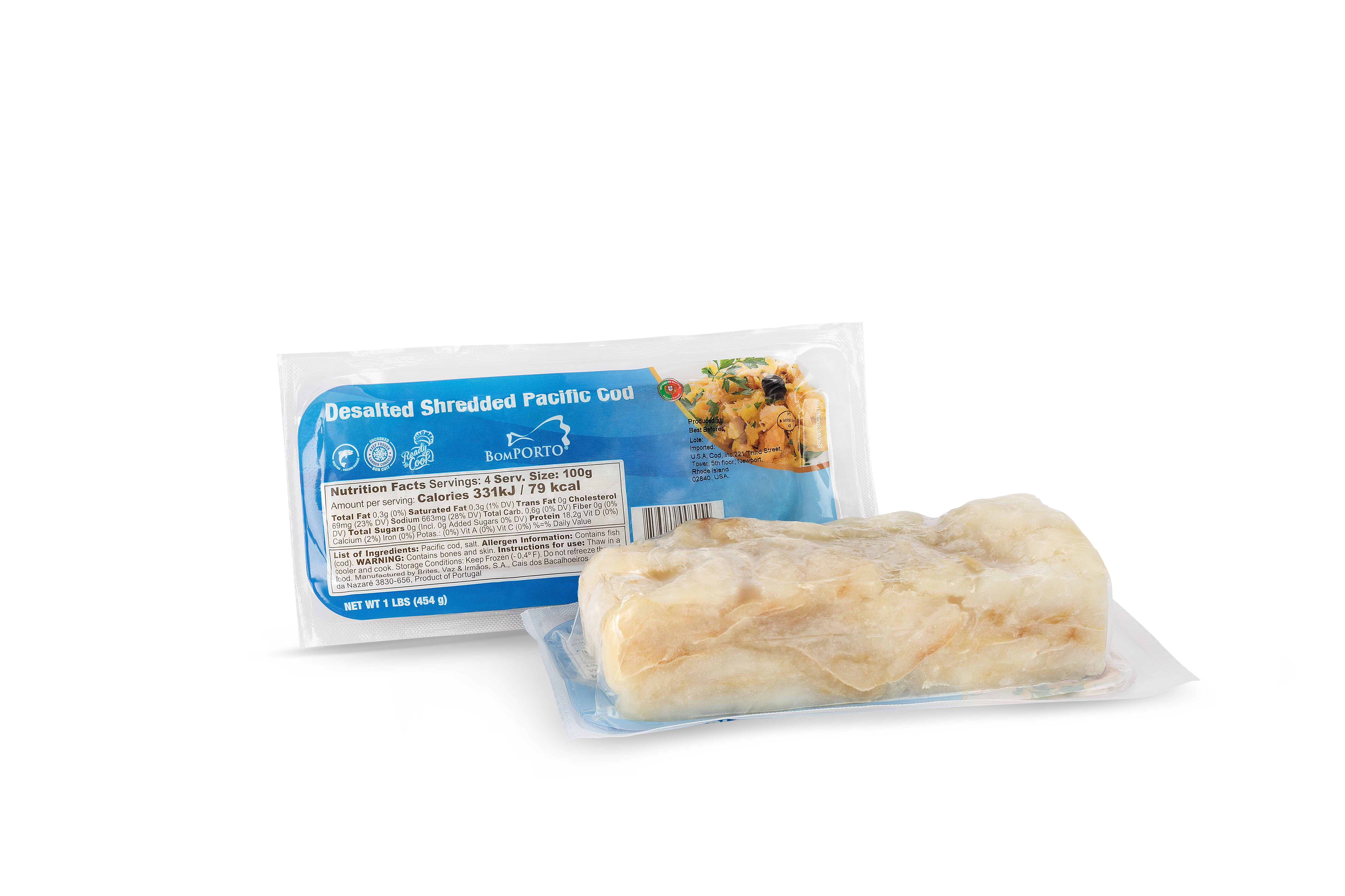 Shredded Cod 1 Lb